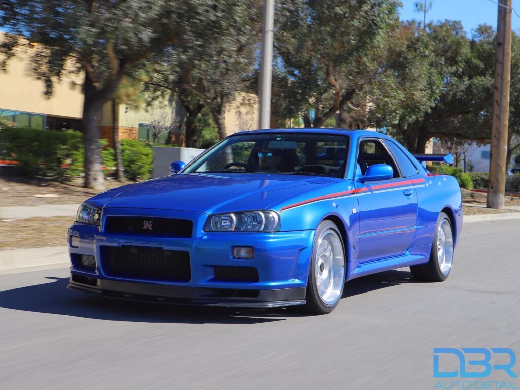 Nissan Skyline GT-R R34 Detail – Paint Correction and Ceramic Coating in Murrieta, CA