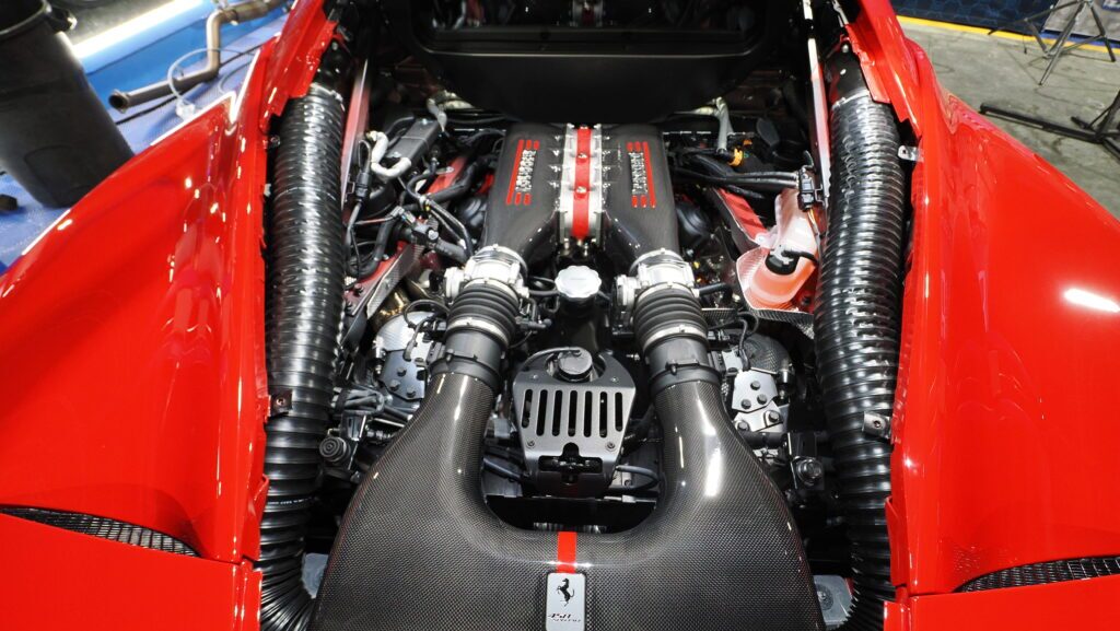 Ferrari 458 Speciale restoration detail at DBR Auto Detail in Murrieta